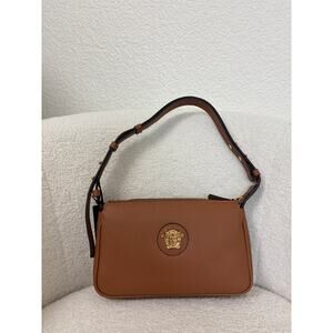 Sale ends 3/22 Versace Medusa Grained Calfskin Shoulder Bag NWT